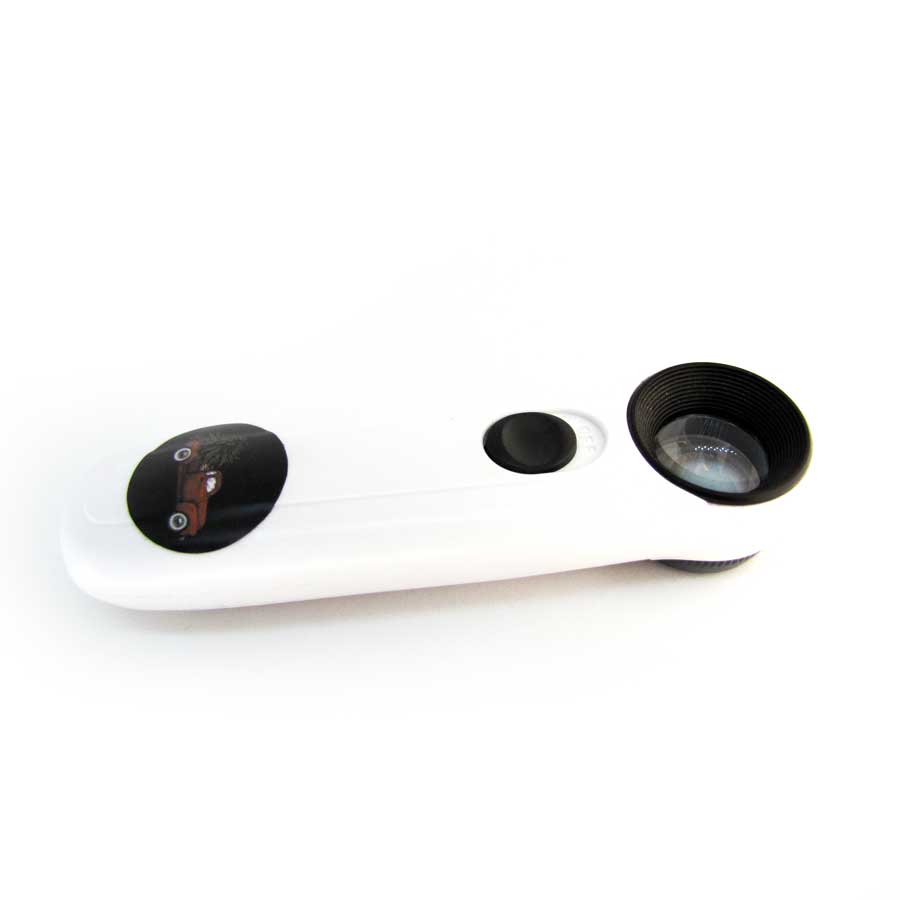 40X Glass Magnifier Jewelry Loop with LED Light